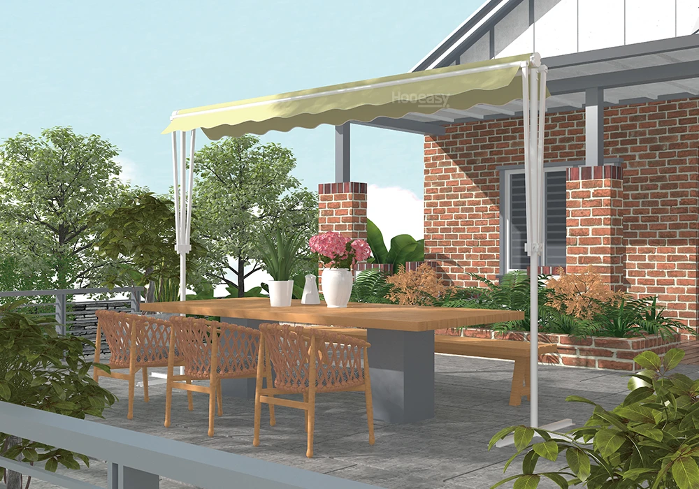 Hooeasy Mobile Awning/Double Awning 2400/2400B Two sides projection,much more space and convenience,ambulant functioeasy moving, easy fixing 1 2400-1