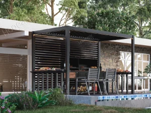 aluminum grill pergola 8610Q（2）