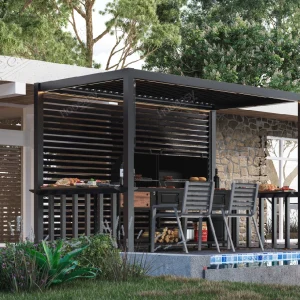 aluminum grill pergola 8610Q（2）