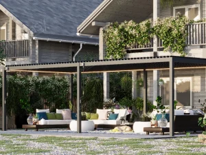 elegant aluminum pergola 8650E（2）