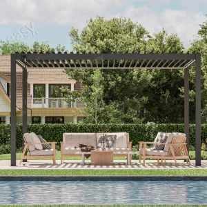 elegant aluminum pergola 8650（2）