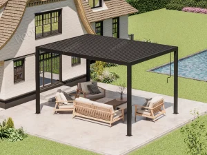 elegant aluminum pergola 8650（3）