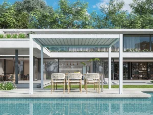 luxury aluminum pergola 8630（3）