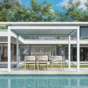 luxury aluminum pergola 8630（3）