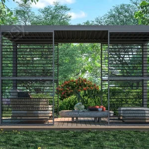 movable aluminium louver wall 9720（3）