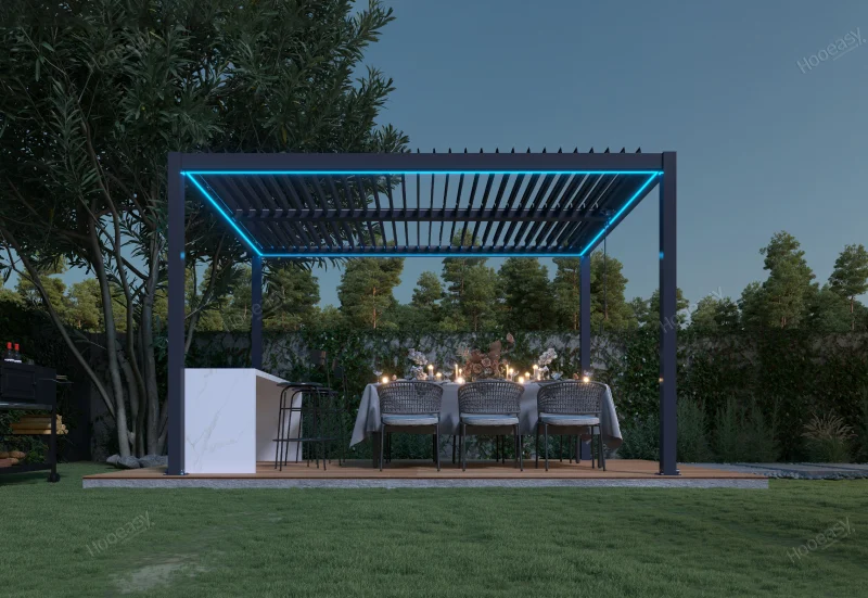 the classic aluminum pergola 8610B（1）