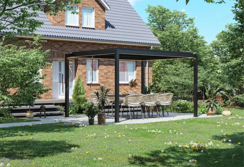 the classic aluminum pergola 8610C（1）