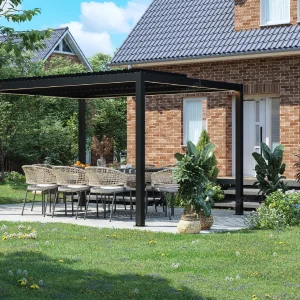 the classic aluminum pergola 8610C（3）