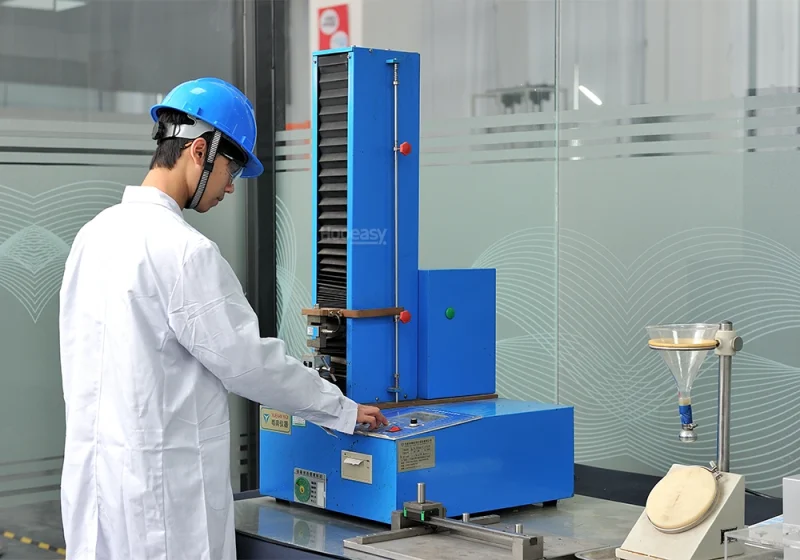 Our Factory 5 Fabric tear tensile test