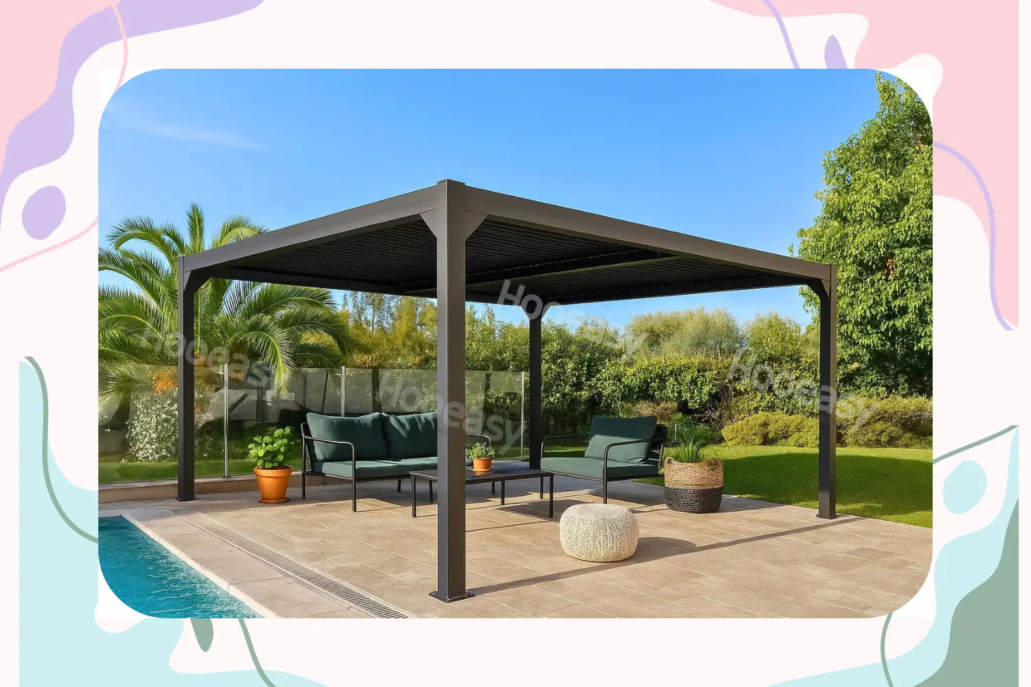 custom louvers and pergolas