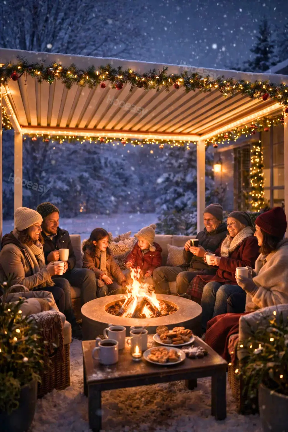 Hooeasy-Pergola-Products-for-Christmas-Family-Gatherings