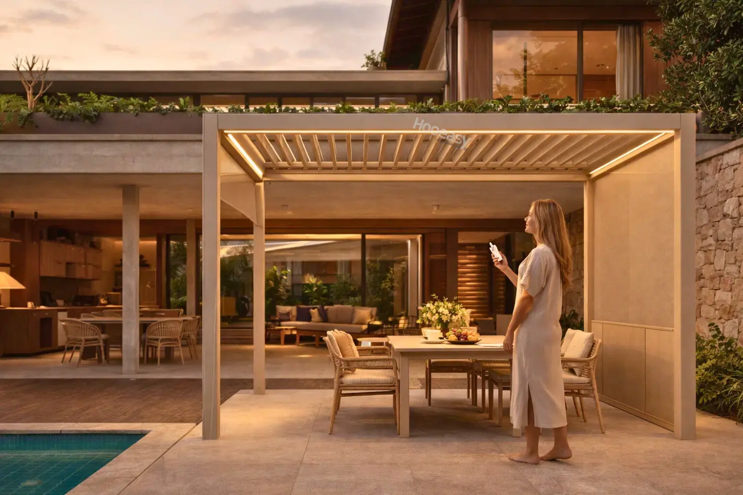 International Women’s Day 2026: How Pergolas Empower Women to Create Better Outdoor Living Spaces 1 modern residential pergola outdoor living space for women